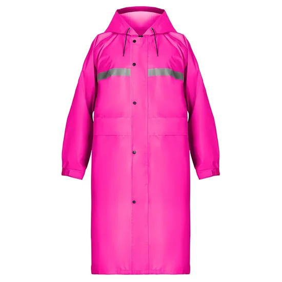 Lightweight Long Safety Poncho Raincoat Essential Adult Rain Gear 