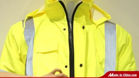 Safety Workwear High Visibility Trouser Reflective Clothes Rainwear Pants 