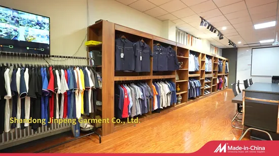 Yellow Long Sleeve Work Shirt Reflective Safety Clothing for Men 