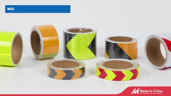 Pet High Reflection Safety Warning Retro Reflective Adhesive Tapes for Cars Trucks 
