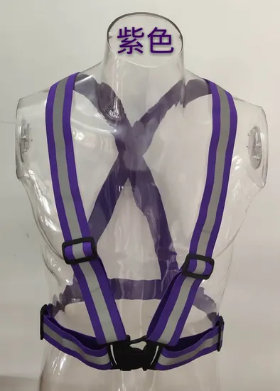 High Visibility Reflector Security Belt Reflective Safety Straps 