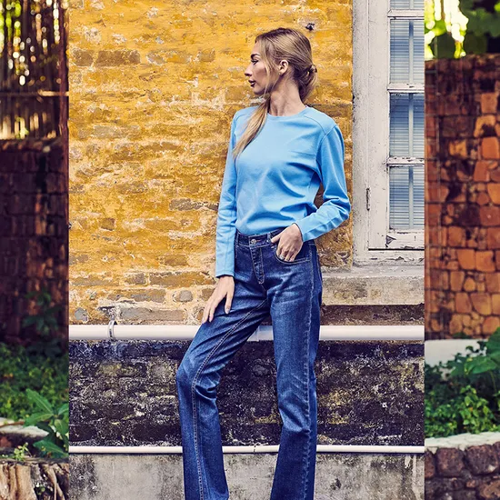 Wholesale Fire Resistant Stretch Jeans Clothing Fr Women Pants Work Pants 