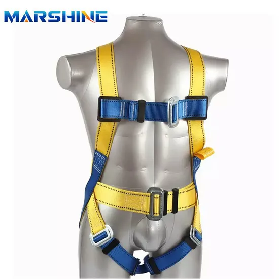 Construction Reflective Strap Polyester Webbing Full Body Safety Belt 